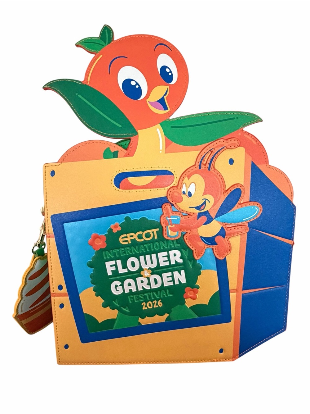 Loungefly x Disney EPCOT Flower & Garden Festival 2026 Convertible Backpack NWT